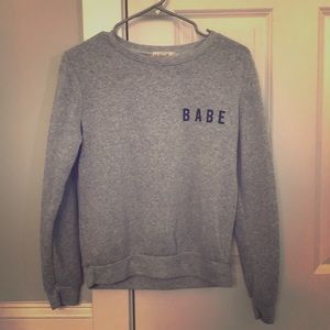 A cozy and cute sweatshirt!